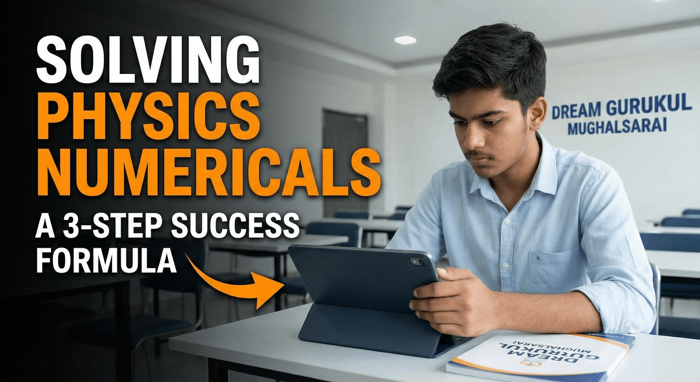 Solving Physics Numericals: A 3-Step Success Formula